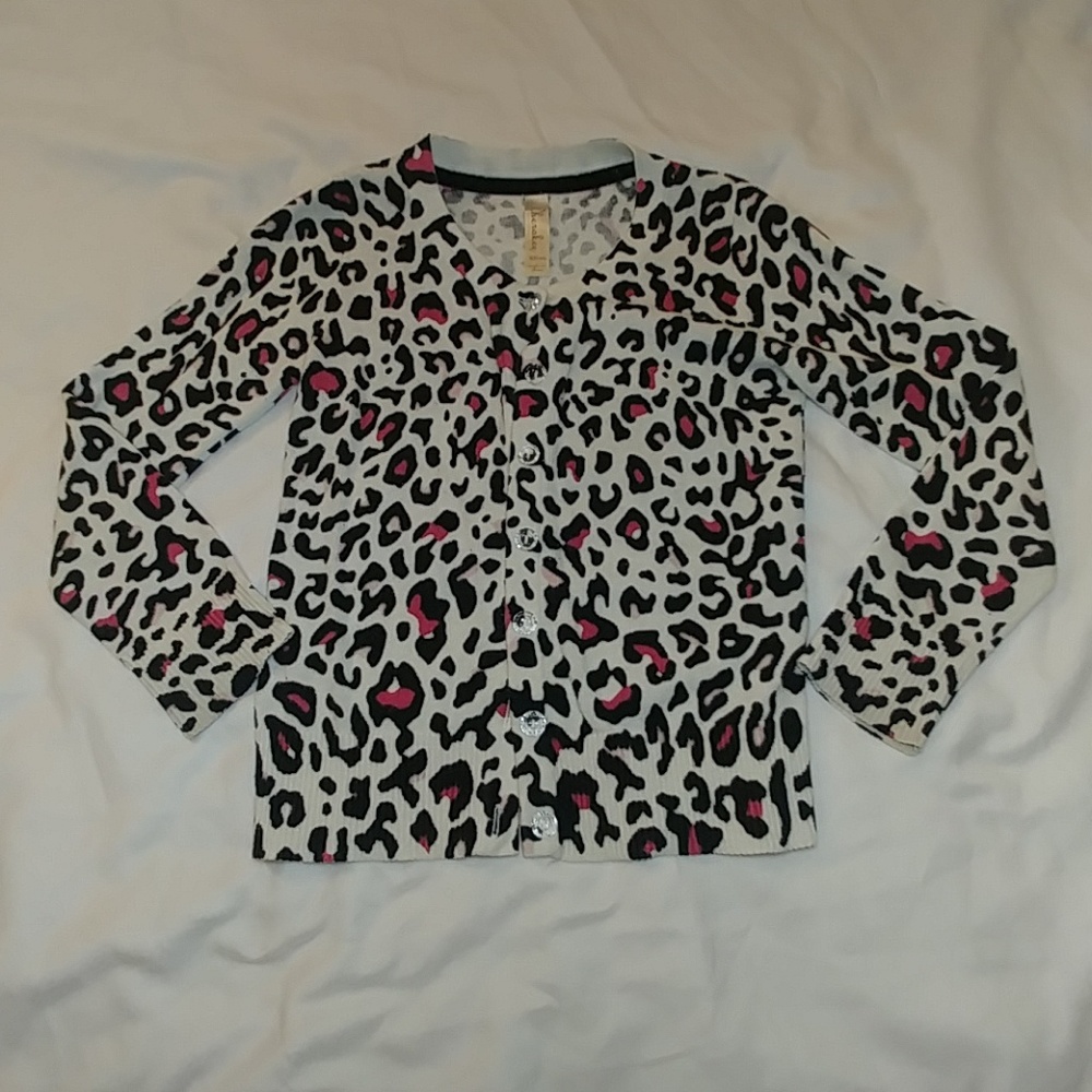 🎁Cherokee Button Up Sweater girls sz XS 4/5